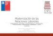 Modernización de las Relaciones Laborales Sindicalismo: concepto, características y clasificación. ESCUELA NACIONAL DE FORMACIÓN SINDICAL 2015 “NUEVOS