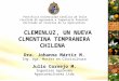 CLEMENLUZ, UN NUEVA CLMENTINA TEMPRANERA CHILENA Dra. Johanna Mártiz M. Ing. Agr. Master en Citricultura Julio Cornejo M. Ingeniero Agrónomo Agroconsultores