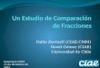 Pablo Dartnell (CIAE-CMM) David Gómez (CIAE) Universidad de Chile Seminario CMM 15 de diciembre de 2015