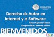 Derecho de Autor en Internet y el Software Gloria Cajavilca Cepeda Abogada Oficina Asesora Jurídica
