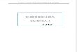 Cuaderno-Endodoncia Clinica II de Segundo Semestre 2014