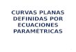 Curvas Planas Definidas Por Ecuaciones Paramametricas