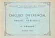Calculo Diferencial de Varias Variables