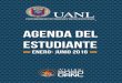 Agenda Del Estudiante UANL ENE-JUN 2016