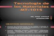 Introduccion Tecnologia de Los Materiales