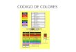 Codigo de Colores 1