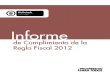 Informe Cumplimiento Regla Fiscal 2012