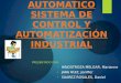 Control Automático y Automatización