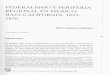 Federalismo y periferia regional en México: Baja California, 1823-1836