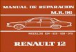 Manual de Taller Renault 12