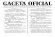 Gaceta Oficial N° 40.919 - Notilogía
