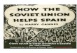 Cómo ayuda la Unión Soviética a España