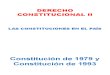 Constitución de 1979 y Constitución de 1993
