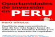 Oportunidades de Inversión en Perú