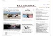 Periódico Con Noticias de Cartagena, Colombia y El Mundo - El Universal 20160526