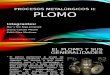 Presentación Metalurgia PLOMO