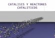 4. Catalisis y Reactores Cataliticos