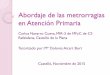 Abordaje de Las Metrorragias en Atencic3b3n Primaria Pdf1
