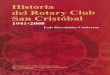Historia del Rotary Club San Cristóbal 1941-2008