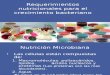 Requerimientos Nutricionales Para El Crecimiento Bacteriano CLASE 10 SEM
