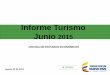 Informe Turismo Junio 2015