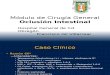 Caso Clinico Oclusión Intestinal y revisión del tema