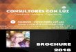 Carta de Presentación y Brouchure 2016 Consultores Con Luz & Dra. Lucy Medina