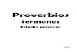 Proverbios (Sermones Estudio Personal) 2016