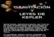 Gravitación y leyes de kepler