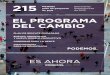 Programa Marco de Podemos para autonómicas