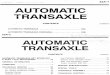 23A Automatic Transaxle