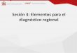 Curso JNE: Sesión 3 Elementos para el Diagnóstico Regional