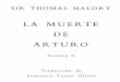 La Muerte de Arturo II- Thomas Malory