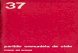 Boletín del Exterior Partido Comunista de Chile Nº37
