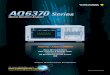 Analizador de Espectro Óptico AQ6370C - 6373 - 6375 (1)