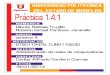 Practica 1.4.1 -Gibran Salinas, Ismael Cardoso