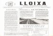 LLOIXA. Número 15, septiembre/setembre 1982. Butlletí informatiu de Sant Joan. Boletín informativo de Sant Joan. Autor: Asociación Cultural Lloixa