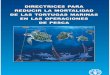 Directrices para reducir la mortalidad de las tortugas marinas en las operaciones  de pesca. (Roma, FAO. 2011.)