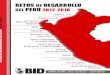Retos de desarrollo del Peru 2012 al 2016