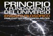 Principio y fundamento del Universo