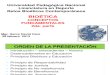 Bioetica Conceptos Fundamentales 28 Febrero 2013 2da