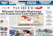 Periodico Norte de Ciudad Juárez 22 de Noviembre de 2012