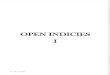 Open Indicies