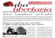 Cuba Libertaria, nº 17, octubre 2010 - Los 'cambios' en Cuba