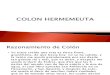 COLON HERMENEUTA Y LOS INDIOS