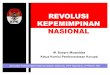 Sarnas Part 3 : Presentasi Revolusi Kepemimpinan Nasional UGM - M.Busyro Muqoddas