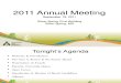 2011 WABA Annual Mtg Presentation