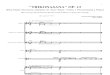 Trikonasana (2000) para flauta, clarinete, saxofón tenor, violín, violonchelo, percusión y piano
