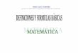 Cuaderno de Definiciones Básicas de Matemática