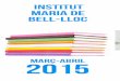 Selecció de novetats per als alumnes de l’Institut Maria de Bell-lloc (març-abril)